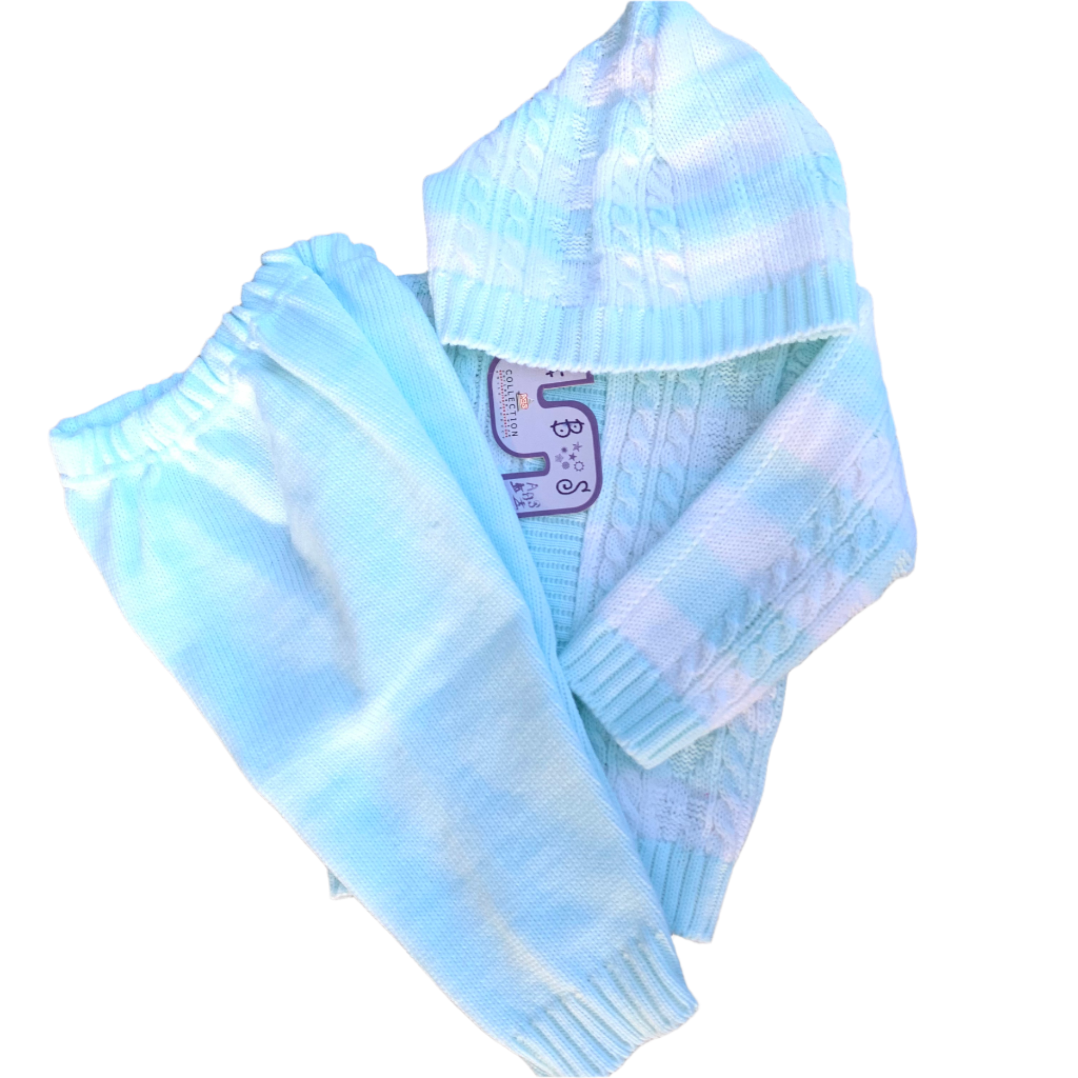 Baby Acrylic Wool 3pc Dress