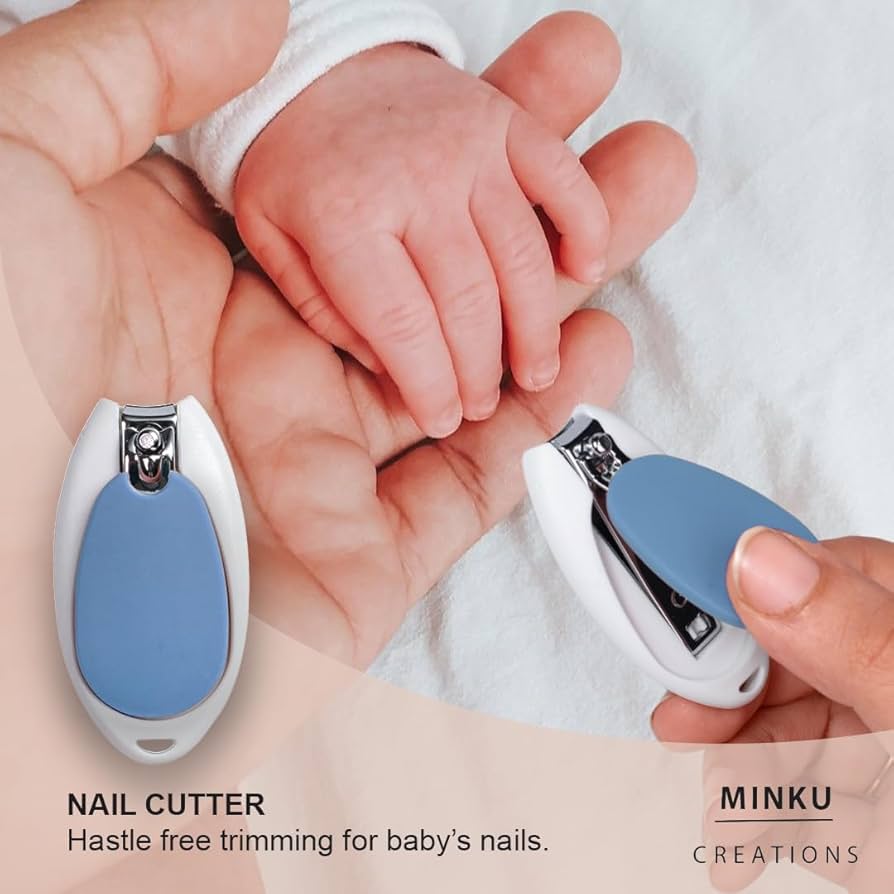 Safe Baby Nail Clippers with Ergonomic Design