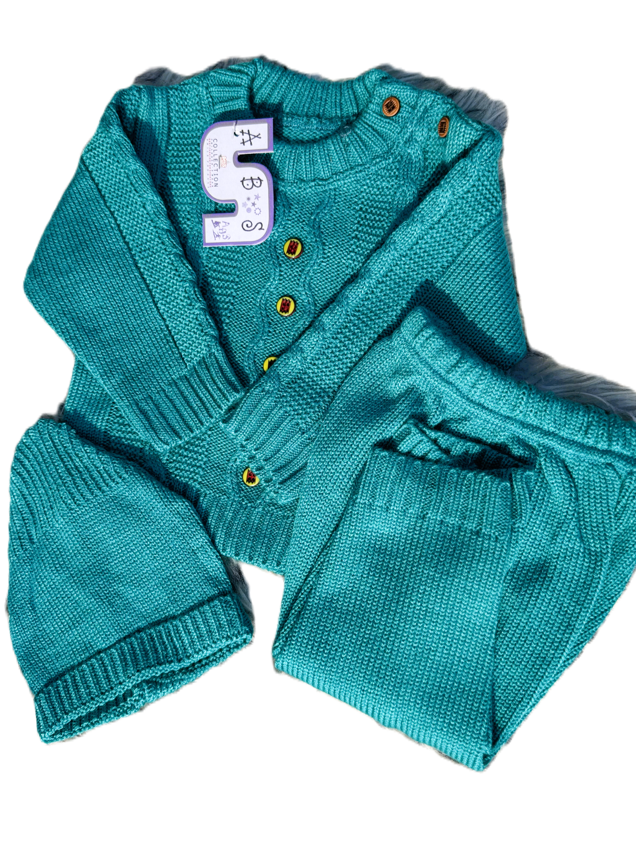 New Born Woollen dress