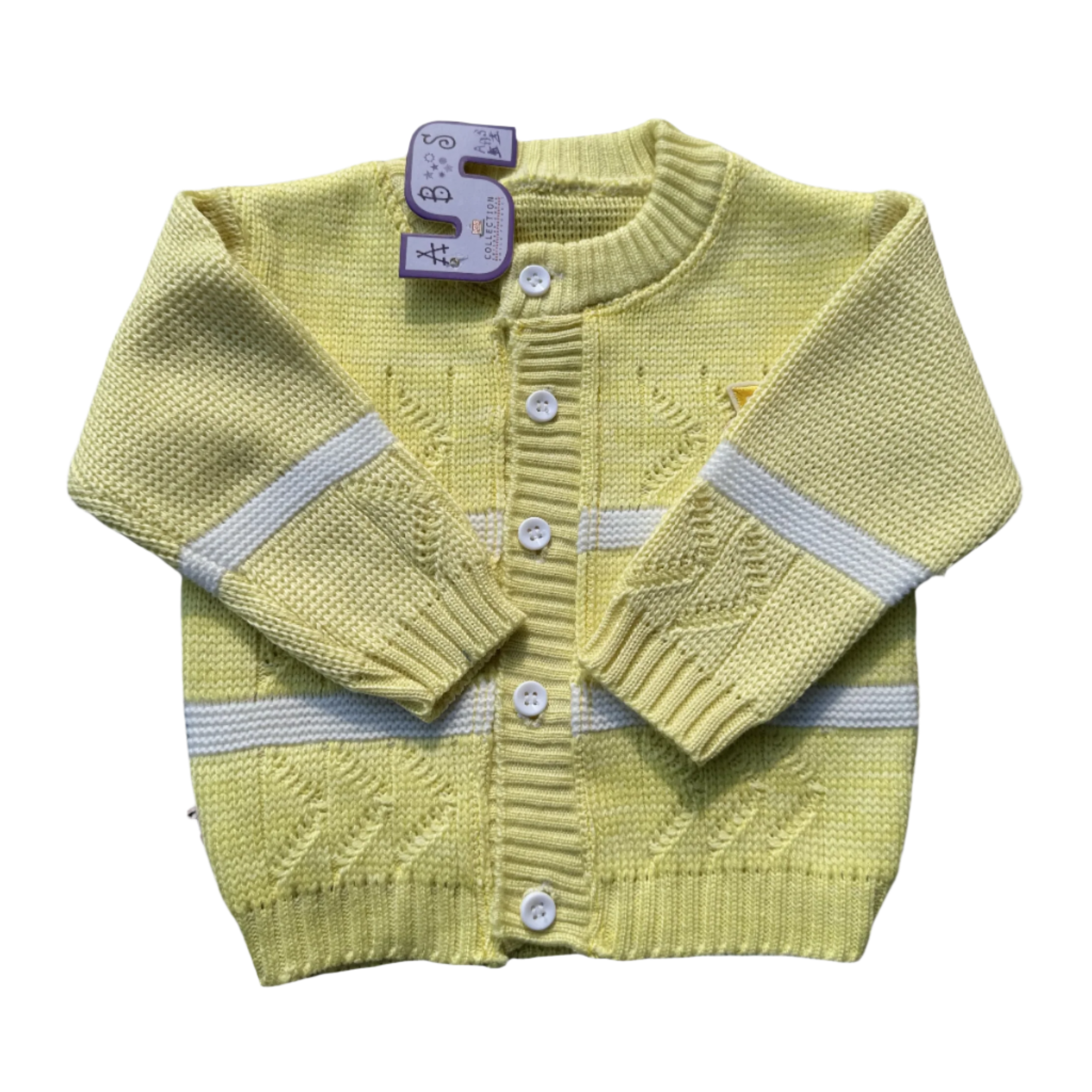 Acrylic Wool Cardigan Set