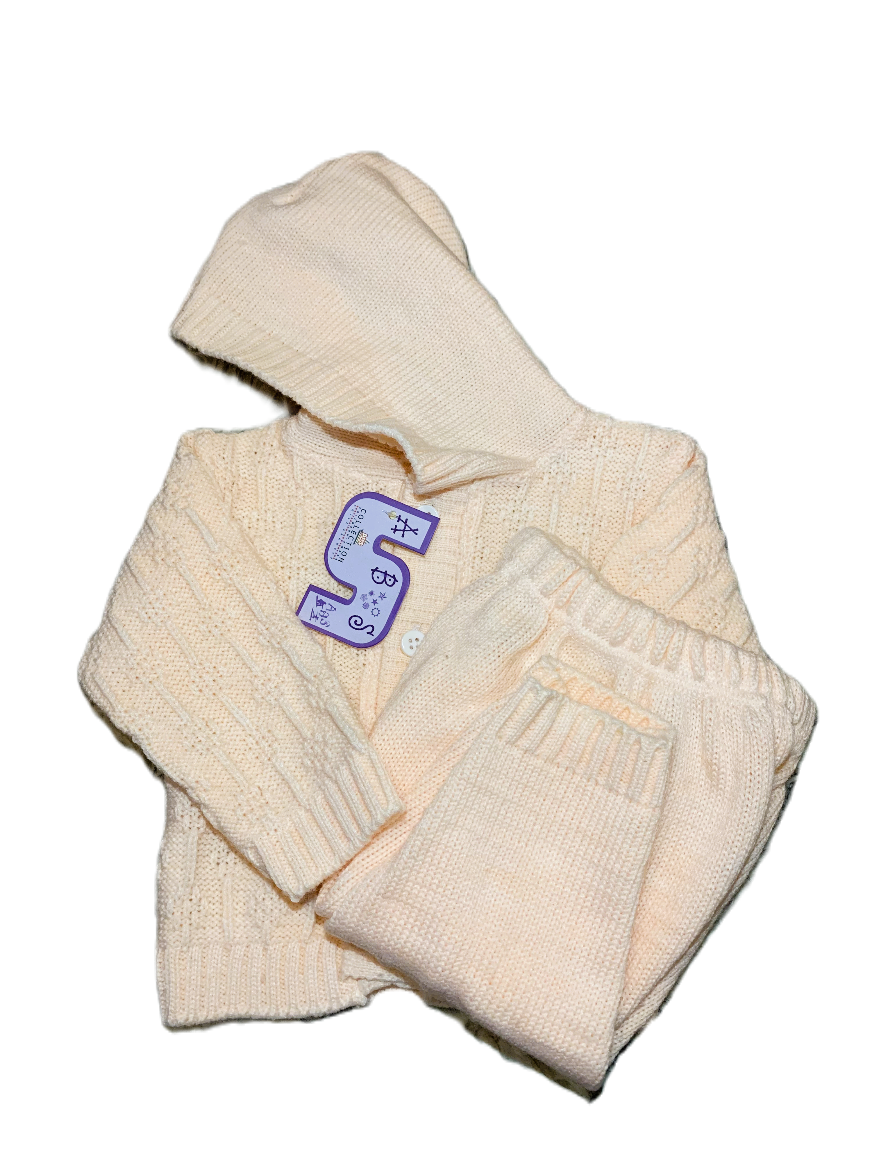 New Born 2pc Cardigan set