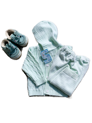New Born 2pc Cardigan set