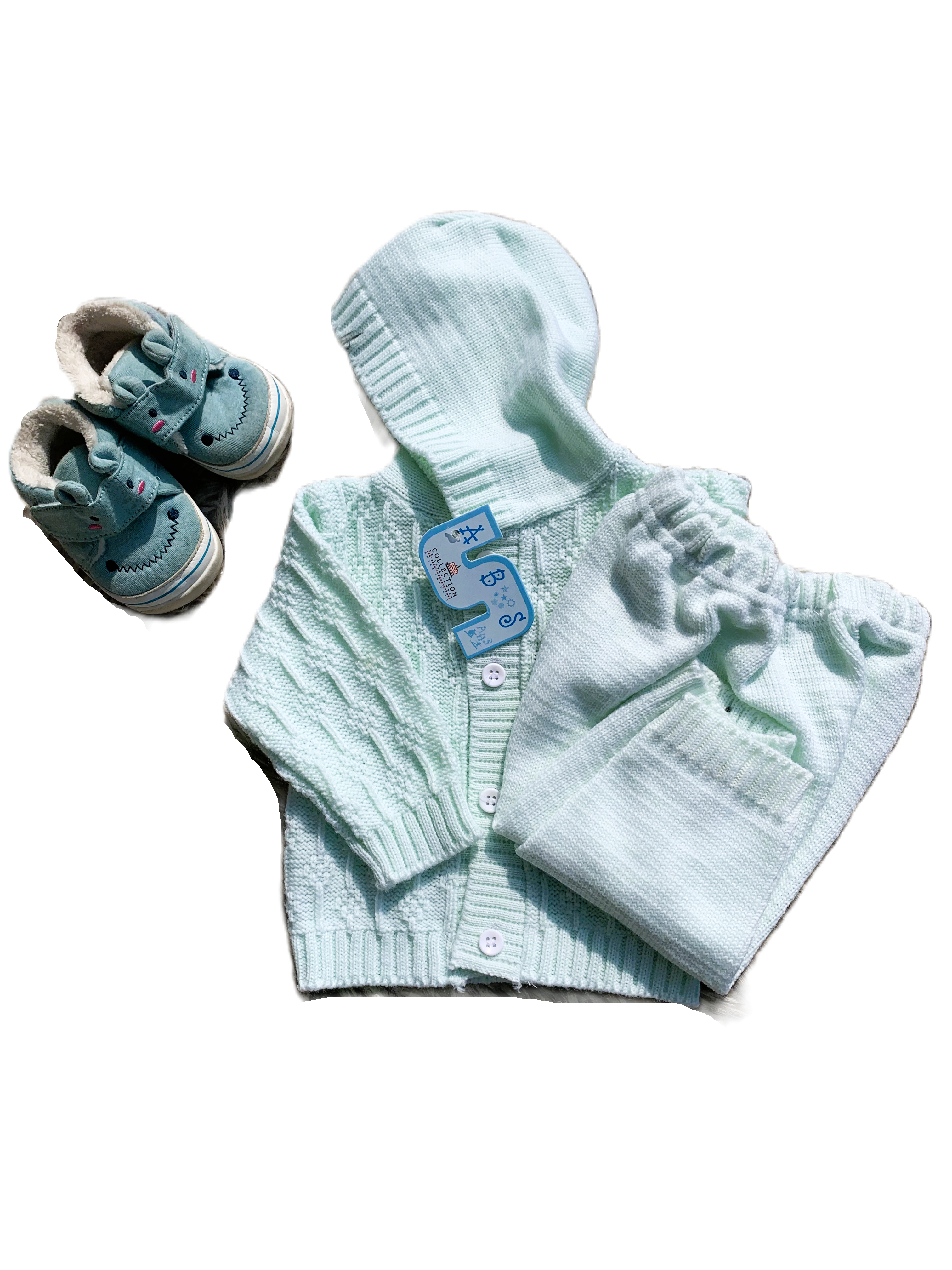 New Born 2pc Cardigan set