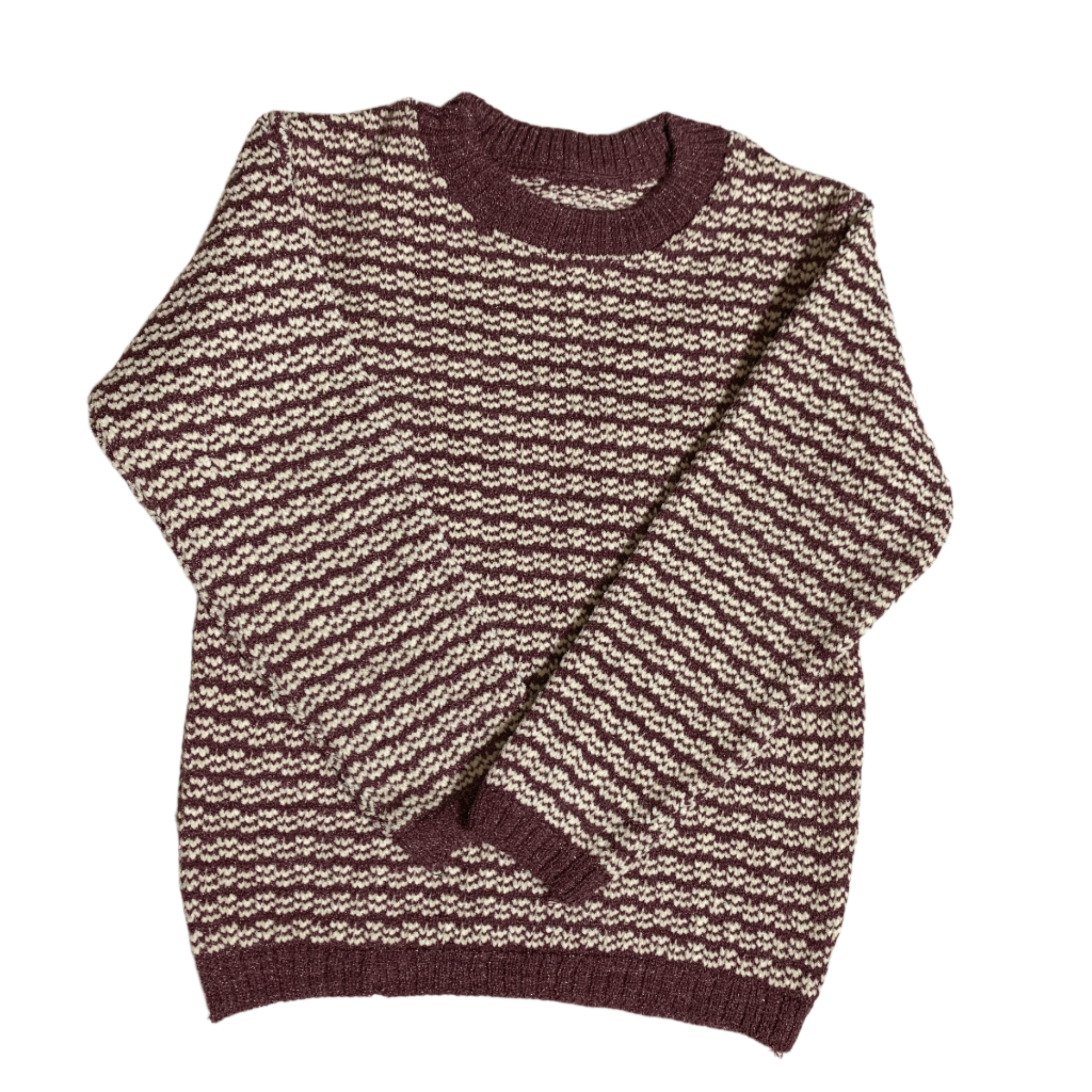 Acrylic Wool and Velvet Cadigan 3pc Set