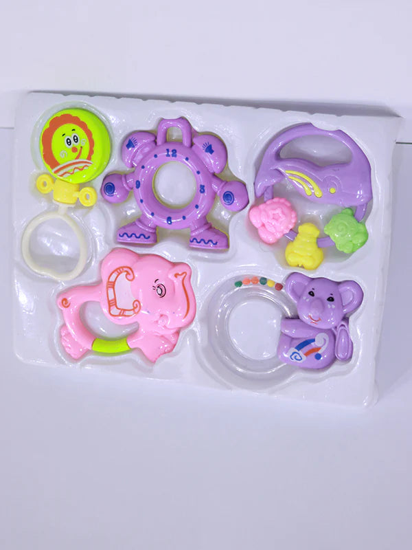 Lovely Angel Baby Rattles 5 Pieces Set